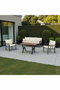 Hanah Home Nergiz Conjunto de Jardín 3+1+1 - Beige